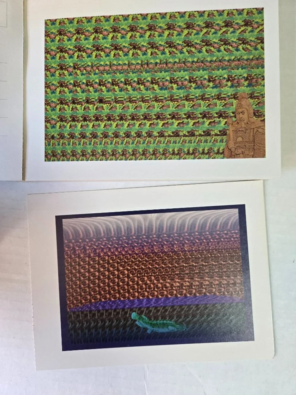 3D Magic (24) Postcards with Full Colored Post Cards